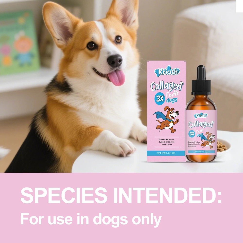 Pet Collagen Drops Joint Support Mobility Supplement US
