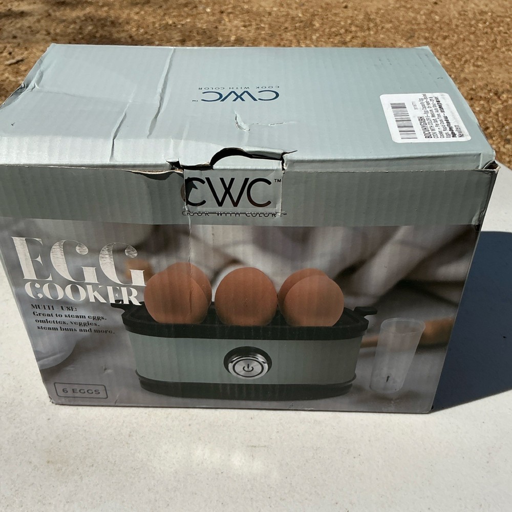 Egg Cooker Steamer 6 Eggs