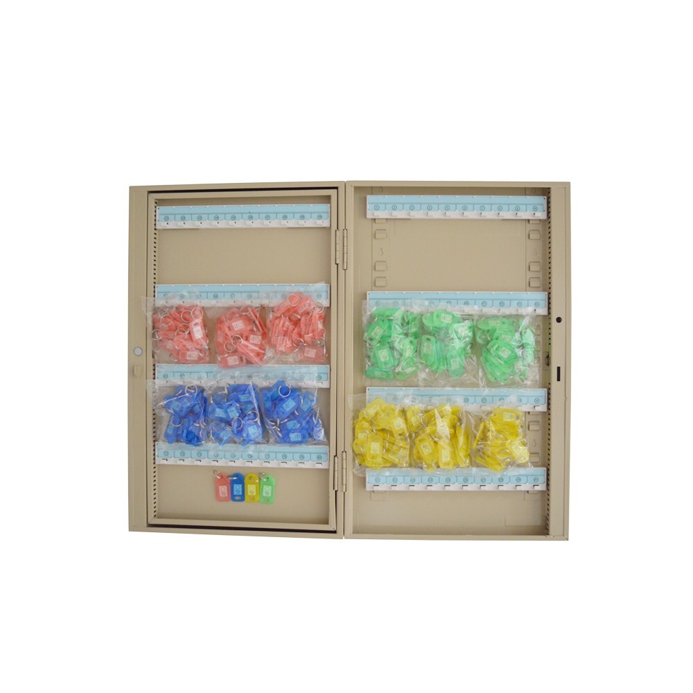 240 Hooks Lock Box Wall-Mounted Key Cabinet Key Box Storage Organization