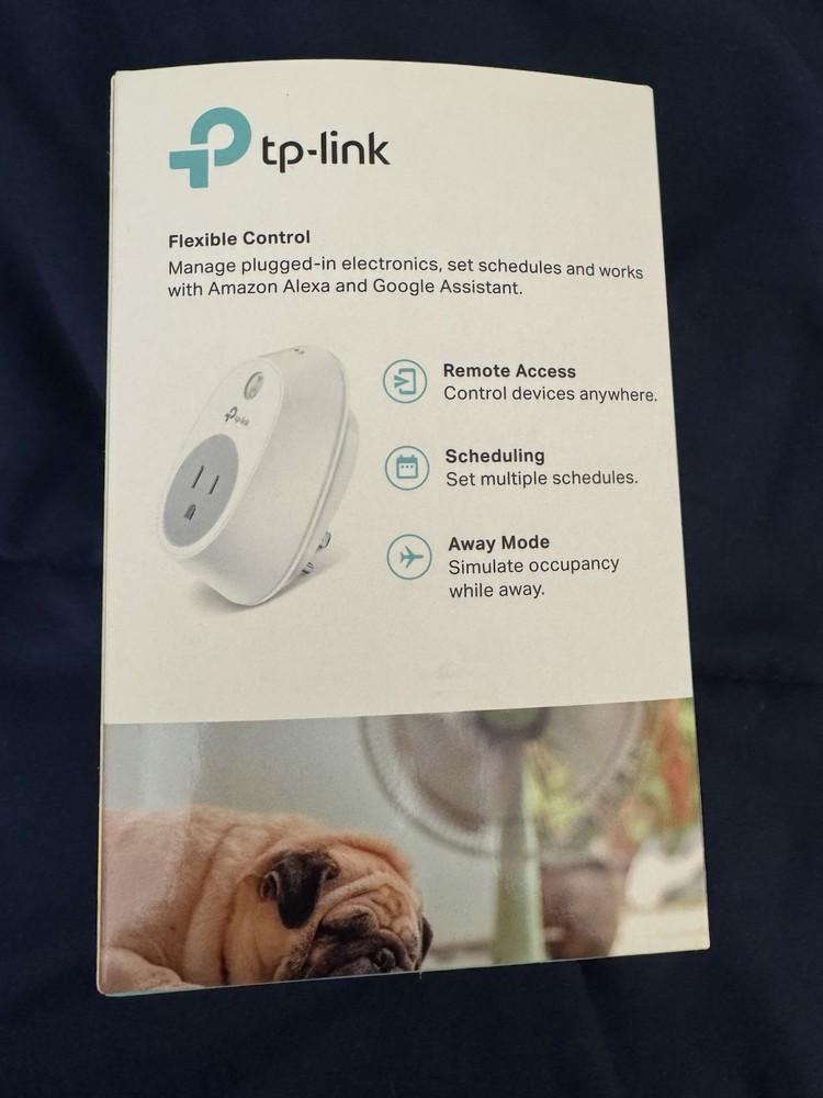 TP-Link HS100 Smart Wi-Fi Plug US, Alexa & Google Assistant Compatible