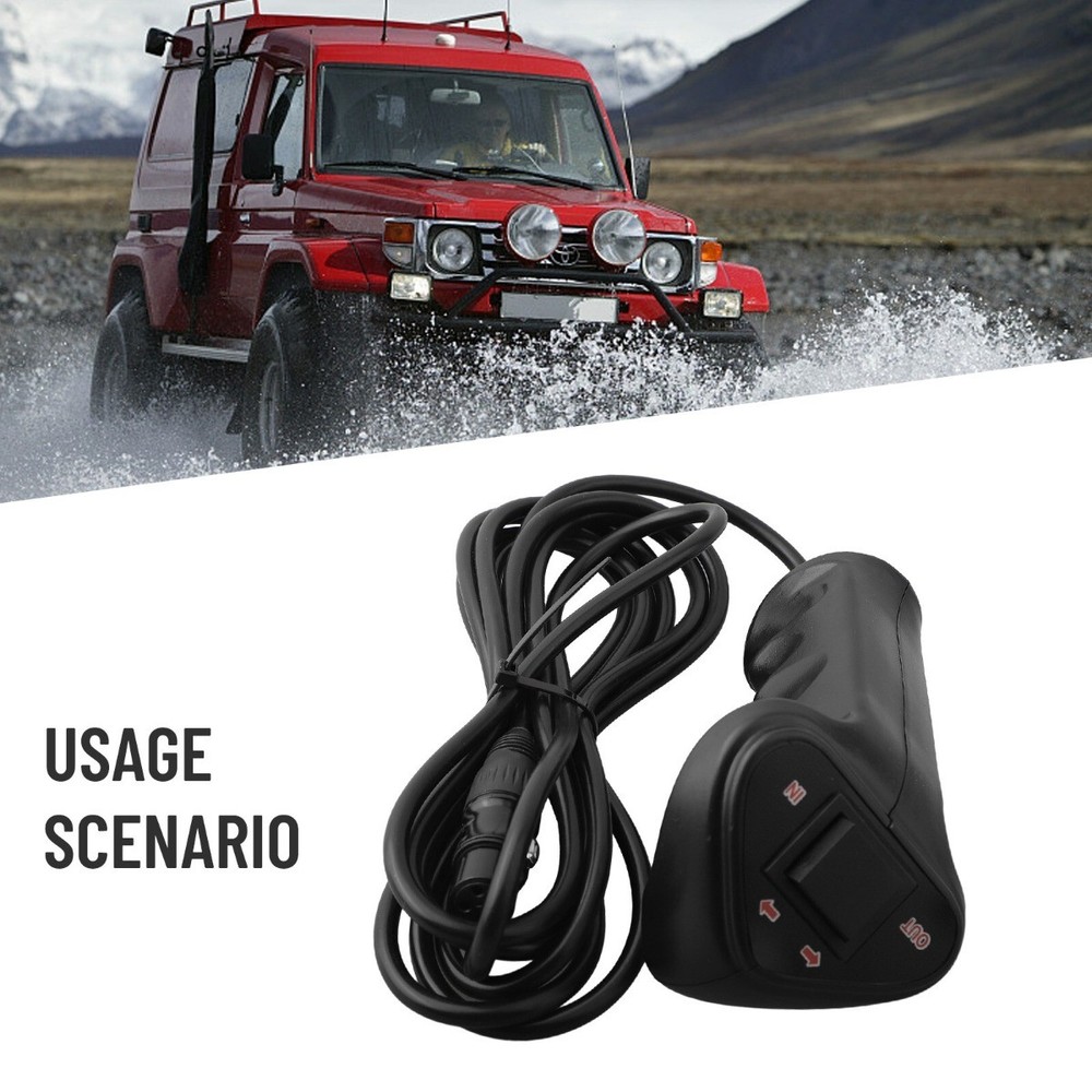 New Kit Wired Winch Controller Wireless Remote Control-Maximum-Load 250A