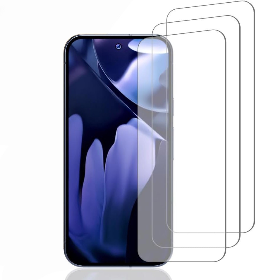 3 Pack Tempered Glass Screen Protector For Google Pixel 10 / 10 Pro / 10 Pro XL