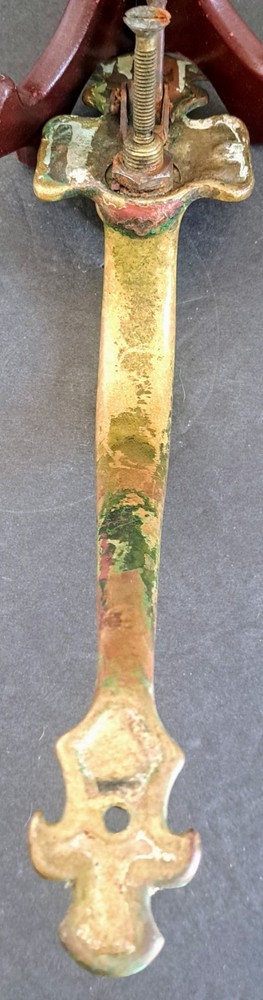 Antique Door Handle With Thumb Latch Solid Brass