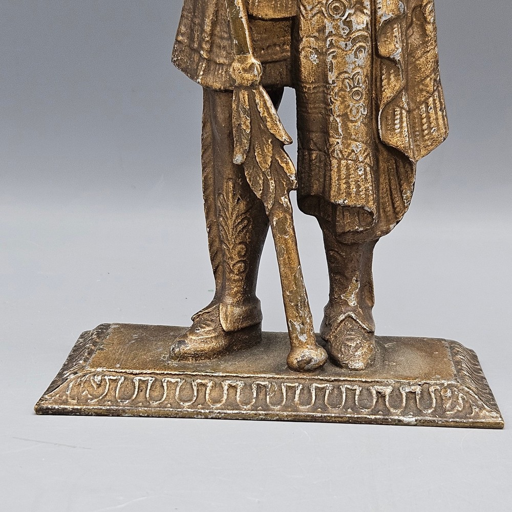 Pair Native American Warrior Bookends