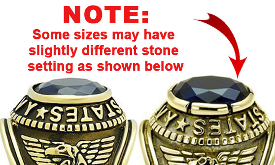 United States US NAVY Ring - USN Seals Military Rings - Surplus of Silver & Gold