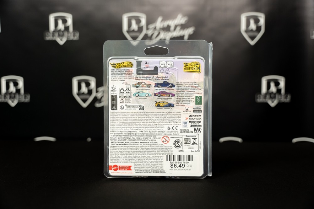 Diamond Protector 20 Pack Slimline Premium Diecast Case for Hot Wheels
