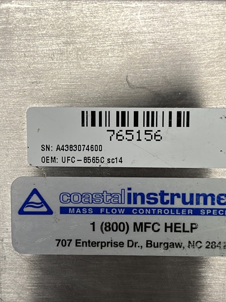 Celerity Unit UFC-8565C SC14 150SCCM SIF4 Mass Flow Controller