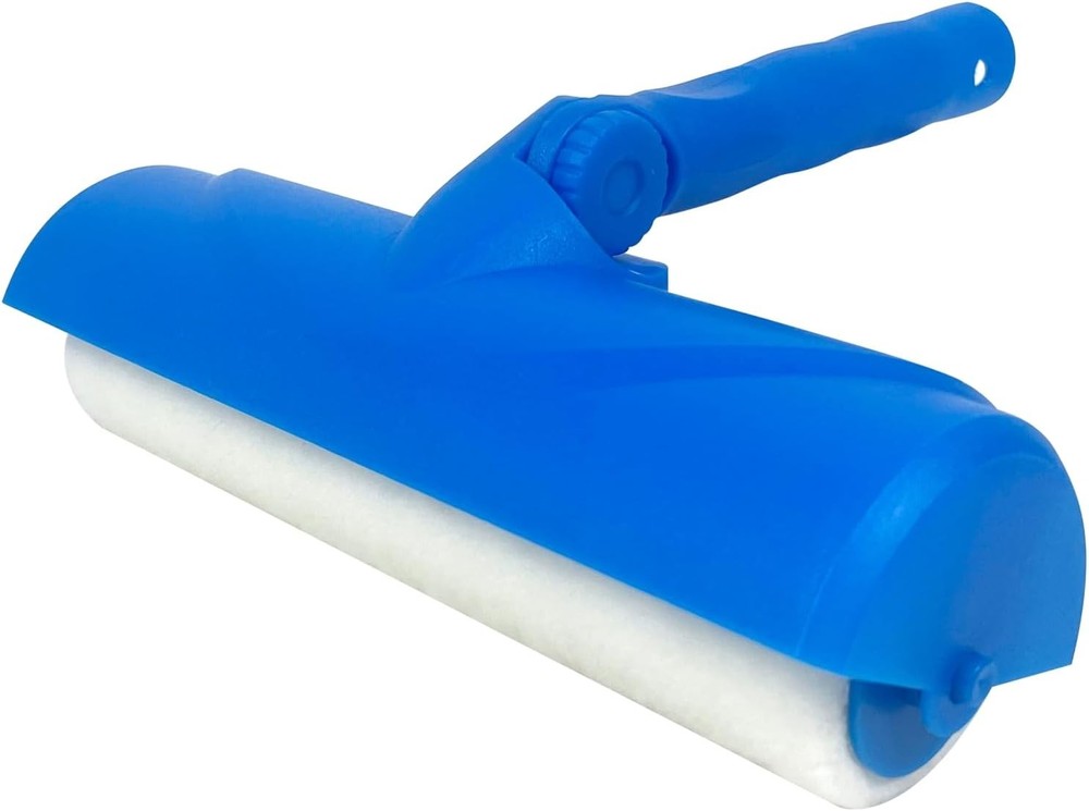 10 Inch Ceiling Paint Roller with Shield Roller and Shield with Adjustable