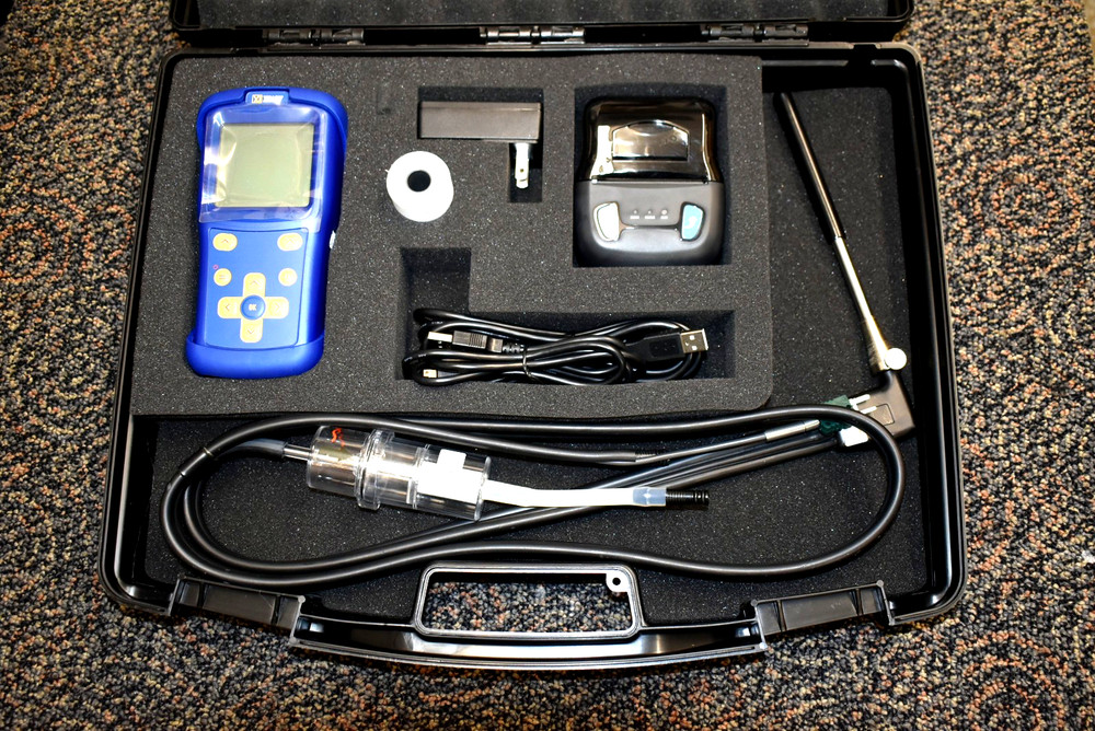 Yellow Jacket CA502P Combustion Analyzer Printer Kit 68602, Mint Condition!!!