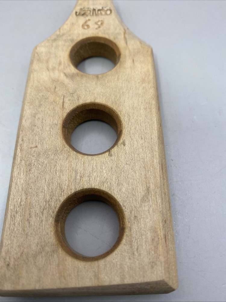 Handmade Muzzleloader Round Ball Loading Block Three Hole 69