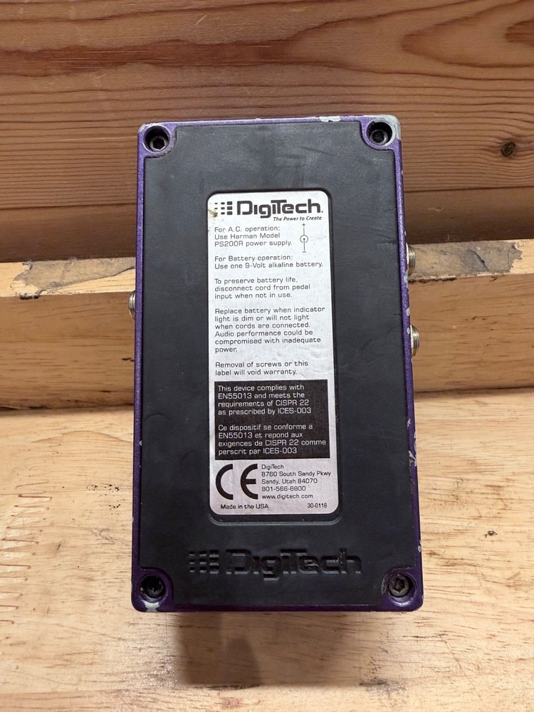 DigiTech TURBO FLANGE STEREO FLANGER
