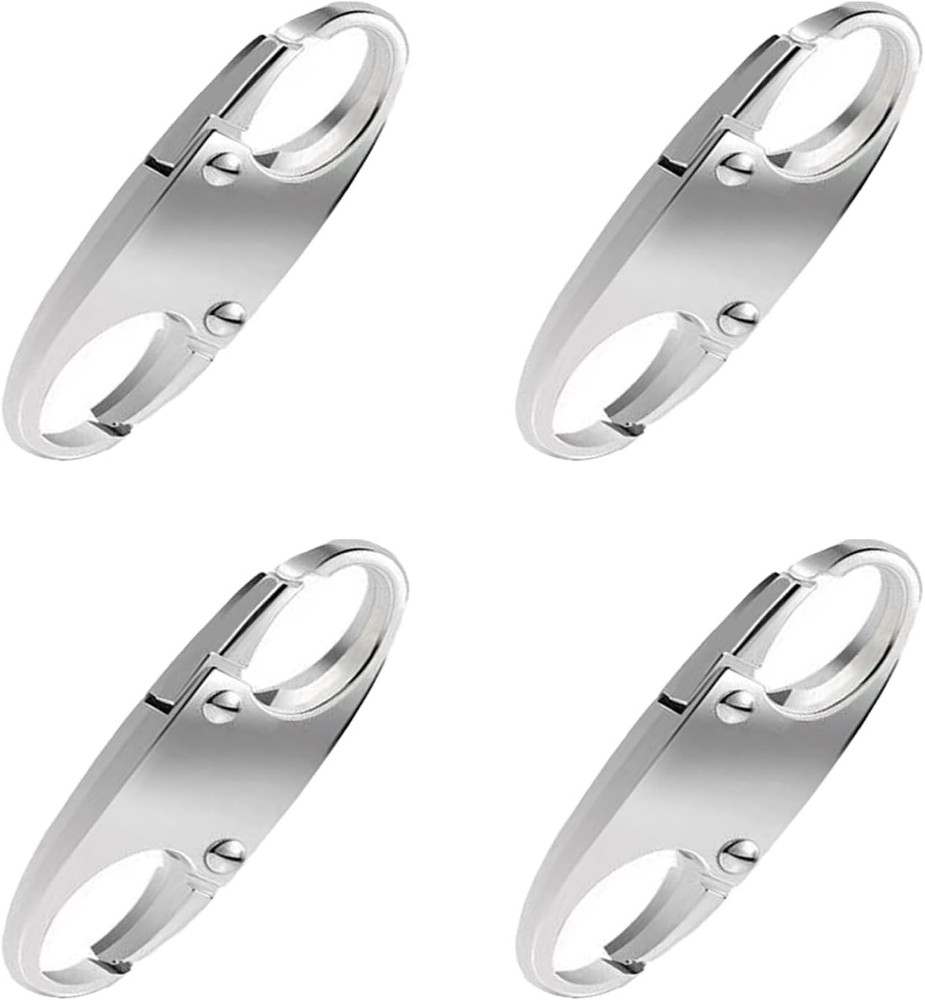4pc Random Small Carabiner Clip, Zipper Clip, ZipperPull Replacement