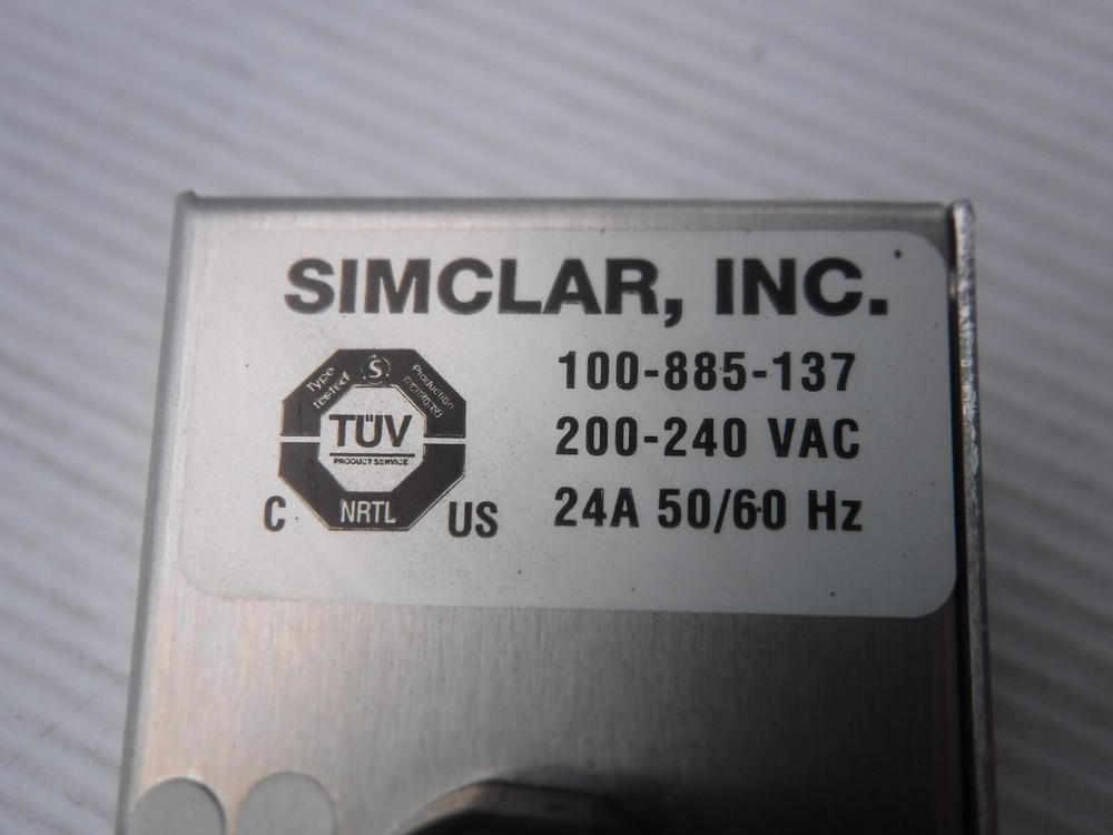 Simclar Inc SLM1016PU00076 Power Entry Switch / EMI Filter