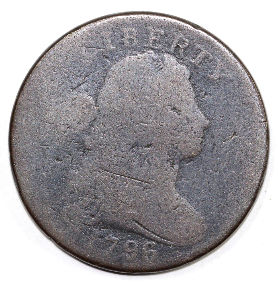 1796 1c S-105 Draped Bust Large Cent