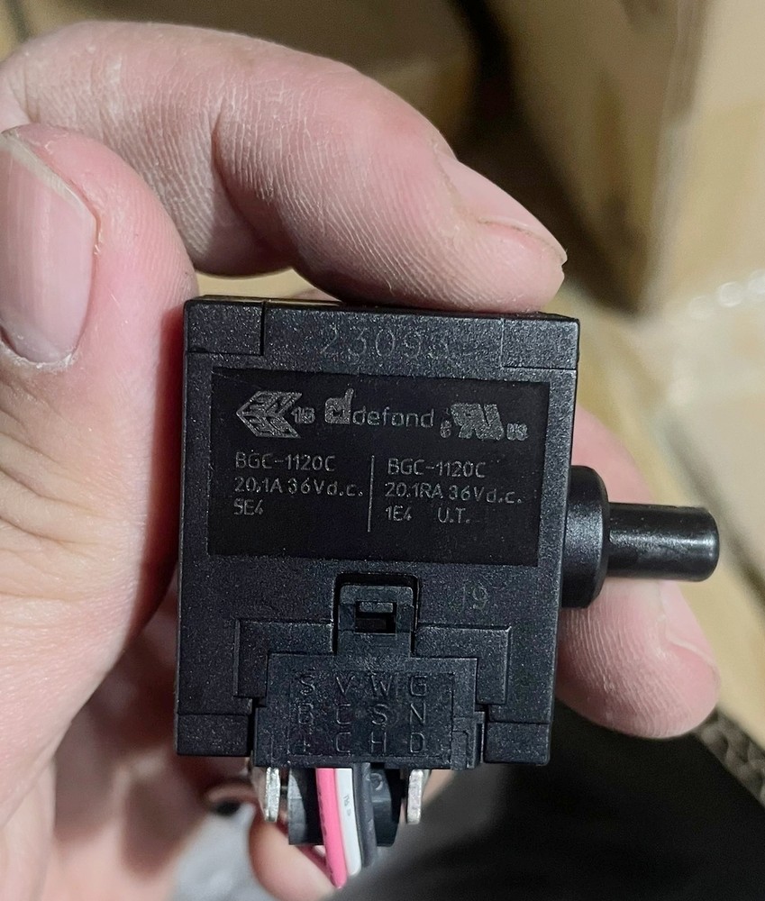 1pc Defond BGC-1120C 36VDC 20.1RA Trigger Switch