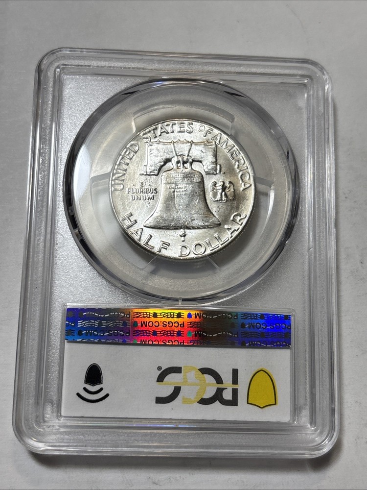 1961 Franklin Half Dollar PCGS MS-64