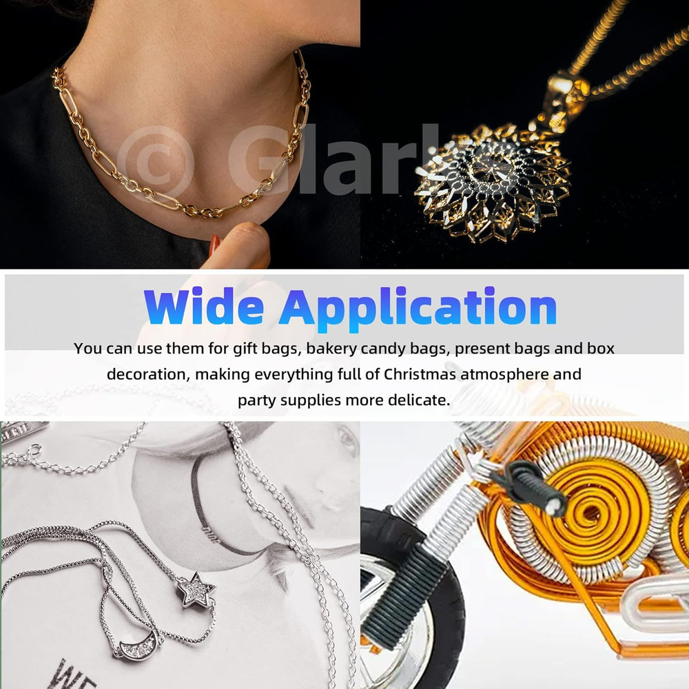 8Pcs Wire Looping Tool Set Including Wire Looping Mandrel, 6 in 1 Bail Making Pl