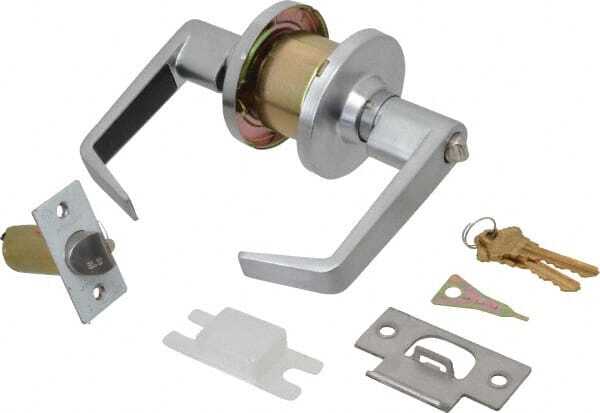 Master Lock SLC0126DKA4 Brushed Chrome Entry Lever Lockset