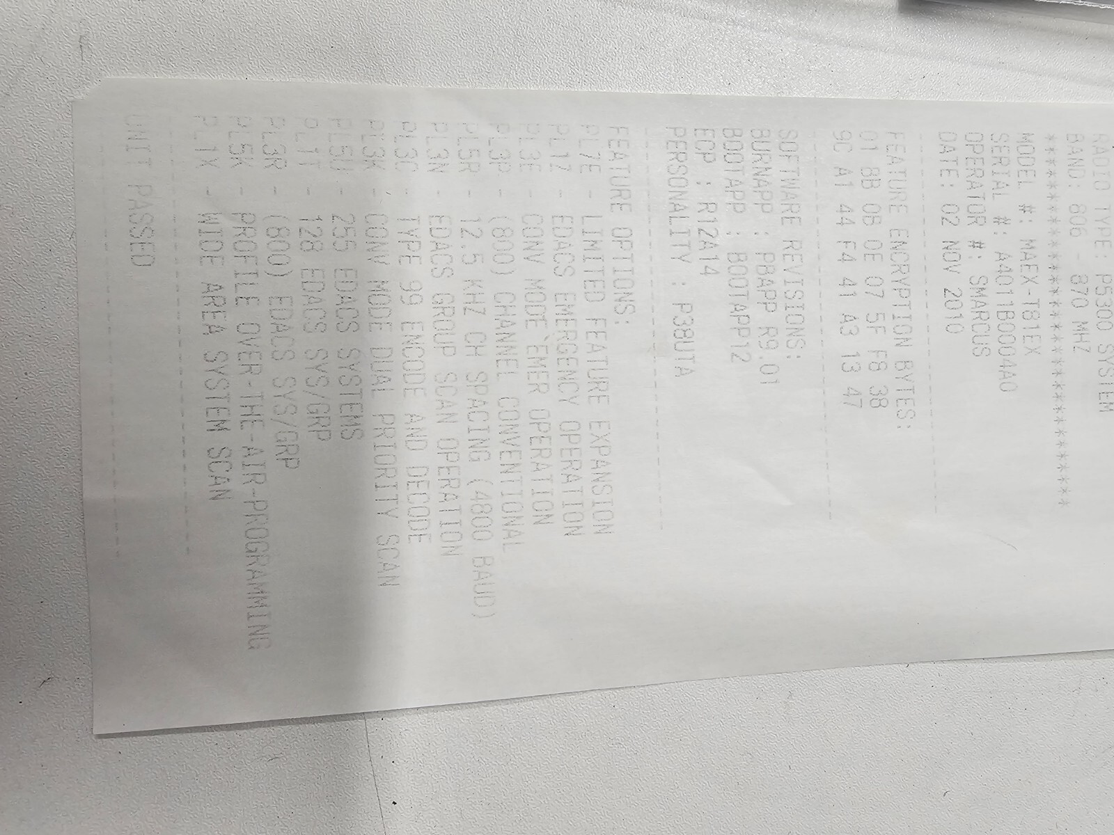 NEW in BOX Harris P5300 Multi Mode Two Way Radio