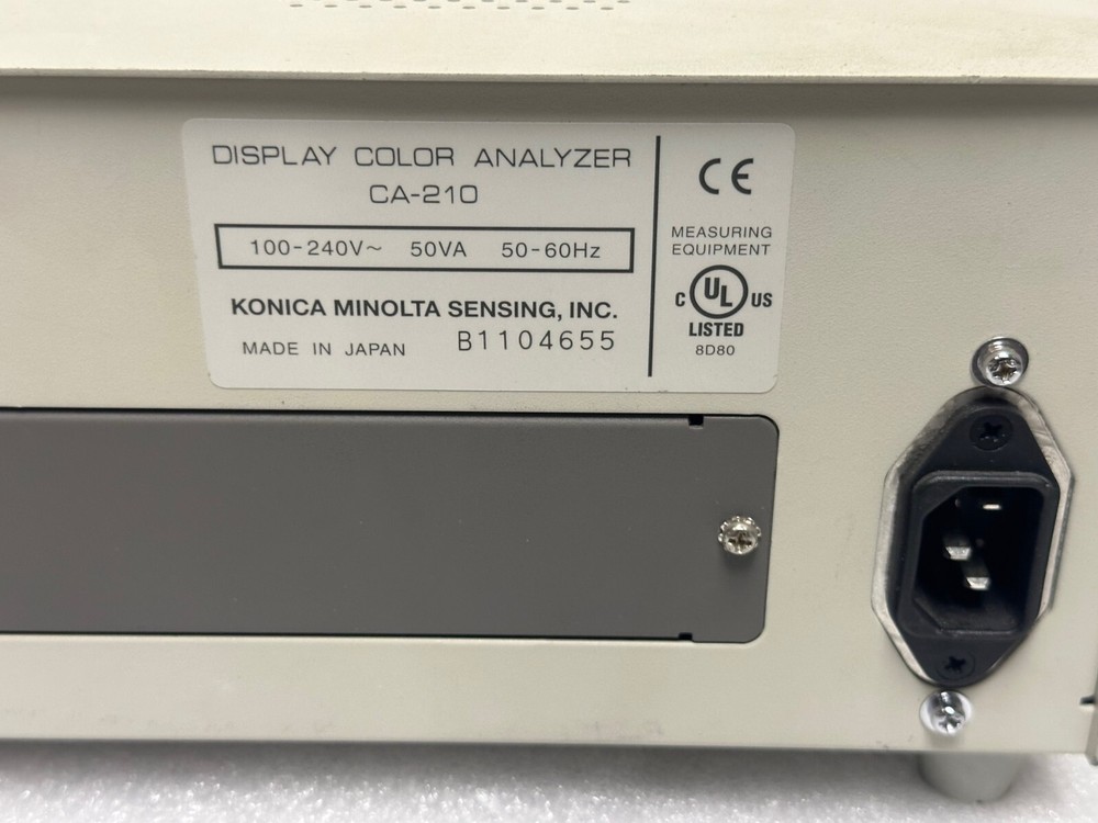 AS IS - KONICA MINOLTA CA-210 Display Color Analyzer with probe *untested unit*
