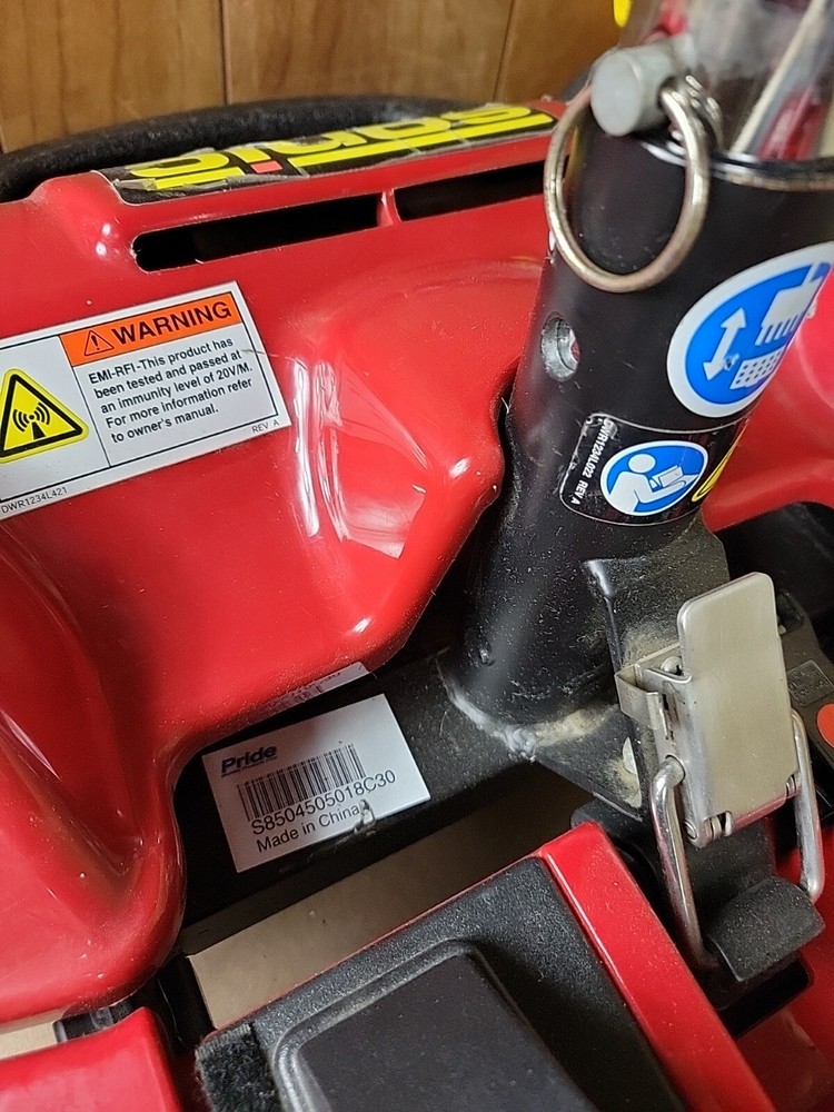 Pride Sonic Mobility Scooter needs batteries!