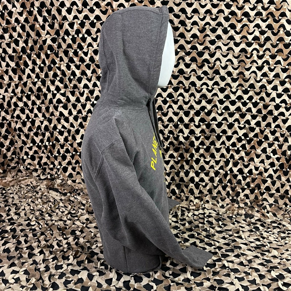 NEW Planet Eclipse Worker Hooded Sweatshirt - Charcoal - Medium