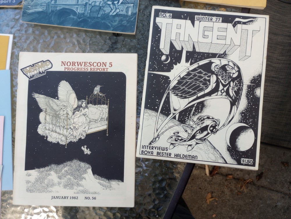 Sci Fi Convention Program Lot. Real Musgrave .Vintage Progress Reports