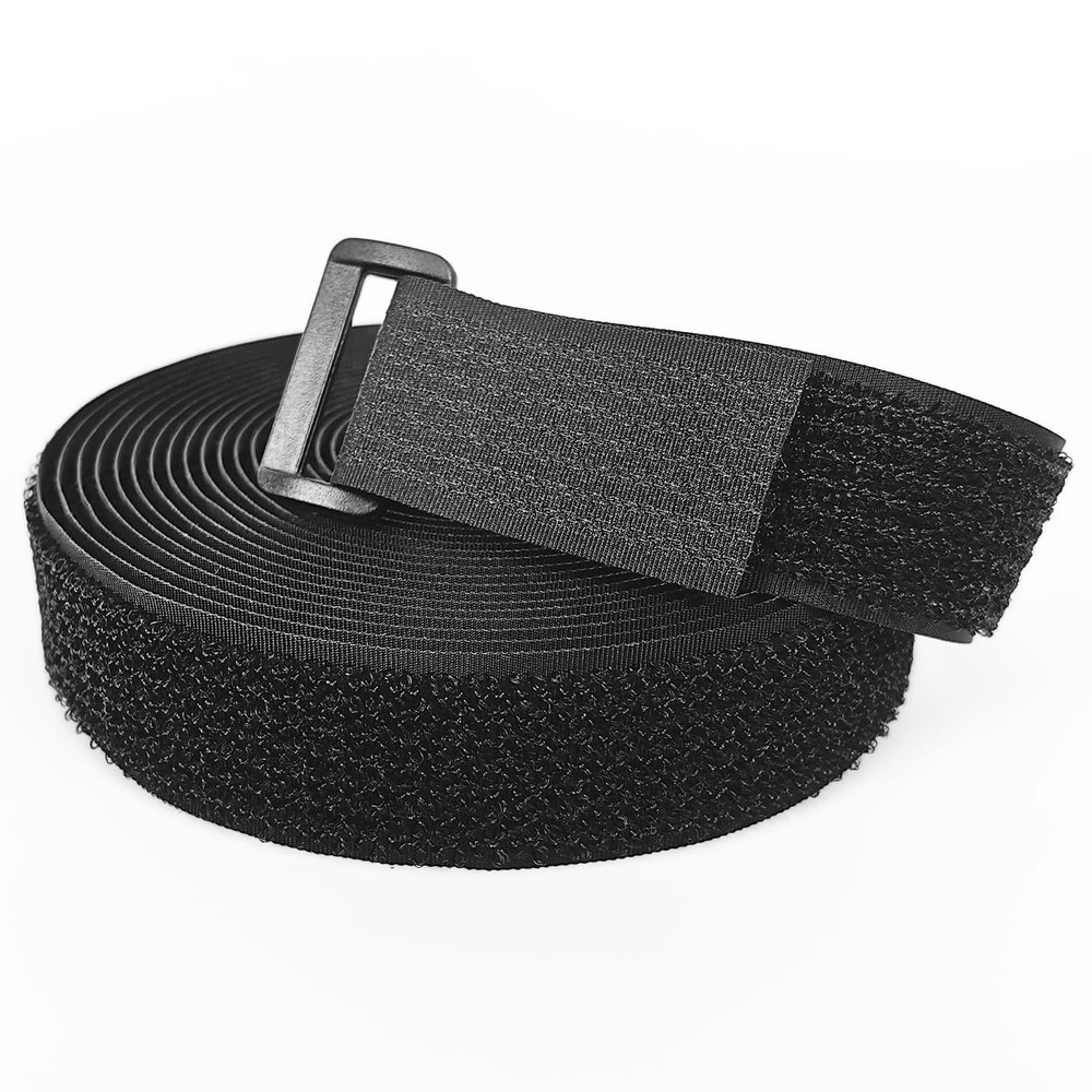 Heavy Duty Hook & Loop Cable Straps 16ft  25 Reusable Cord Ties CuttoLength