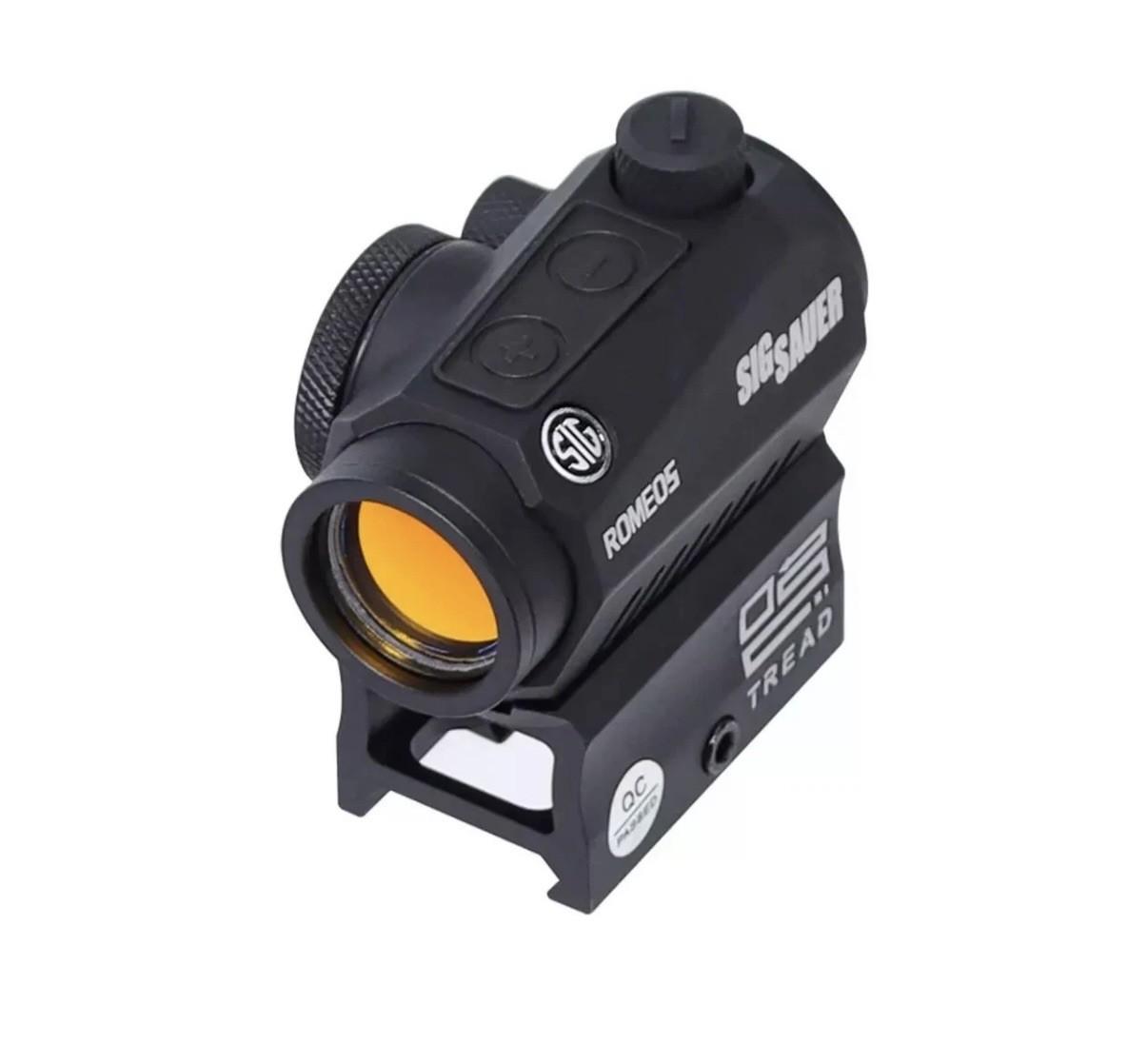 SIG SAUER ROMEO5 1x20mm Red 2 MOA Dot Sight - Black (SOR52001)