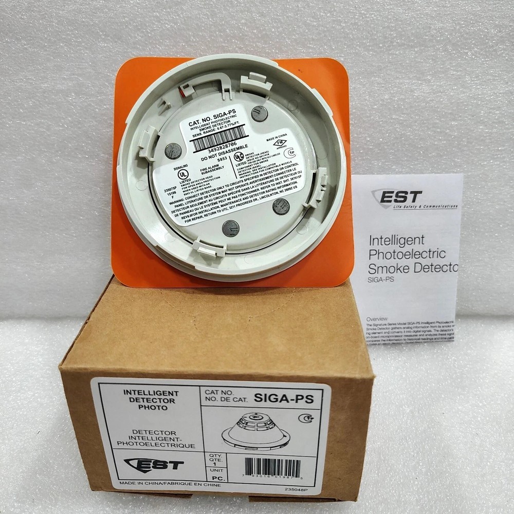 EDWARDS EST SIGA-PS DETECTOR SIGA PS FIRE ALARM