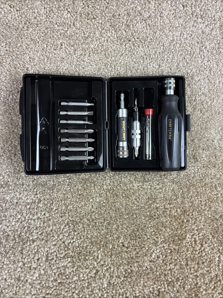 Craftsman Professional Speed Lock Drill & Driver Set Great Condition