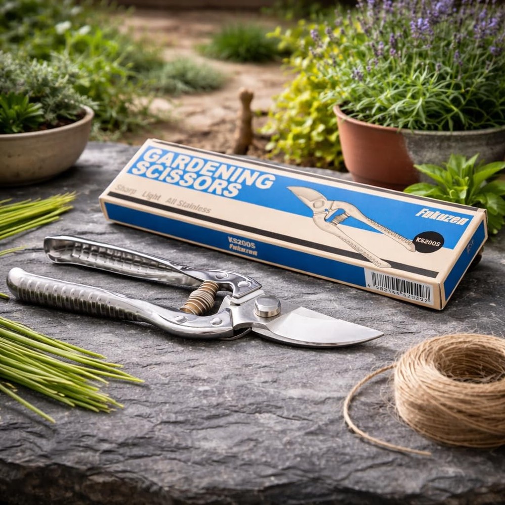 Made in Japan Pruning Shears – Japanese Craftsmanship, Sharp & Durable, Ergon...