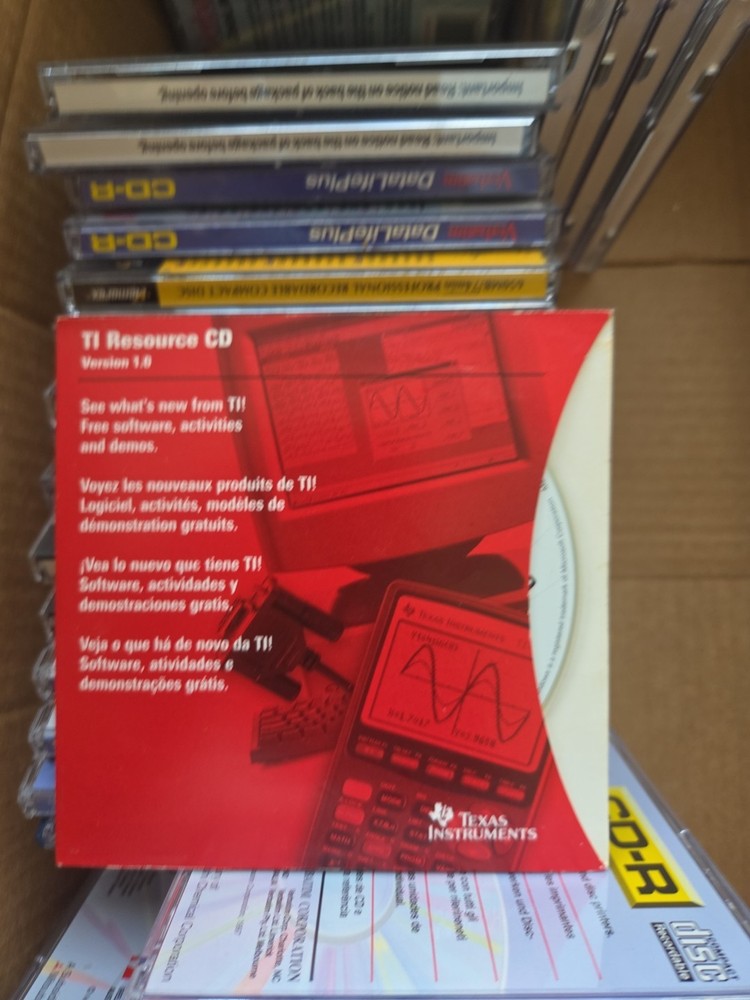 TI Resource CD By Texas Instruments Version 1  PC