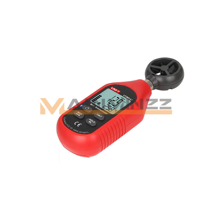 UT363BT Mini Digital Anemometer Wind Speed Meter Temperature Tester w/Wireless