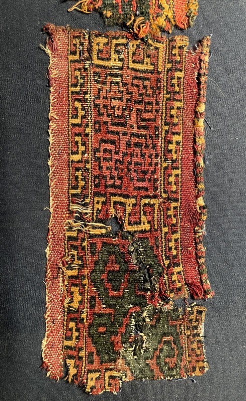 PRE-COLUMBIAN PERU TEXTILE FRAGMENTS