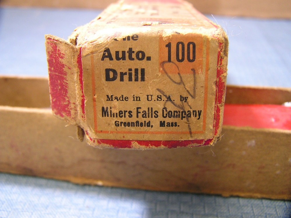 Miller Falls No. 100 Automatic Drill
