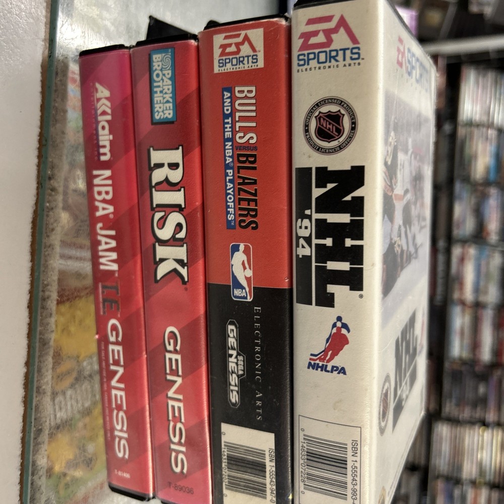 4 Sport Bundle - Sega Genesis - Authentic - Complete