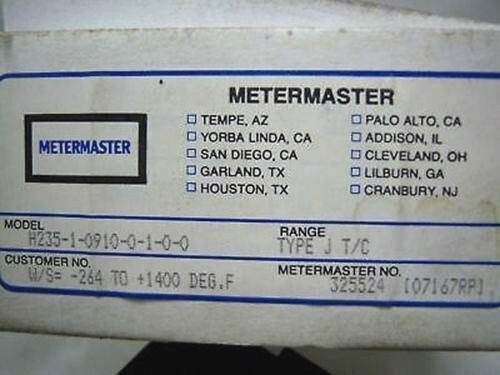 Metermaster Temperature Control H235-1-0910-0-1-0
