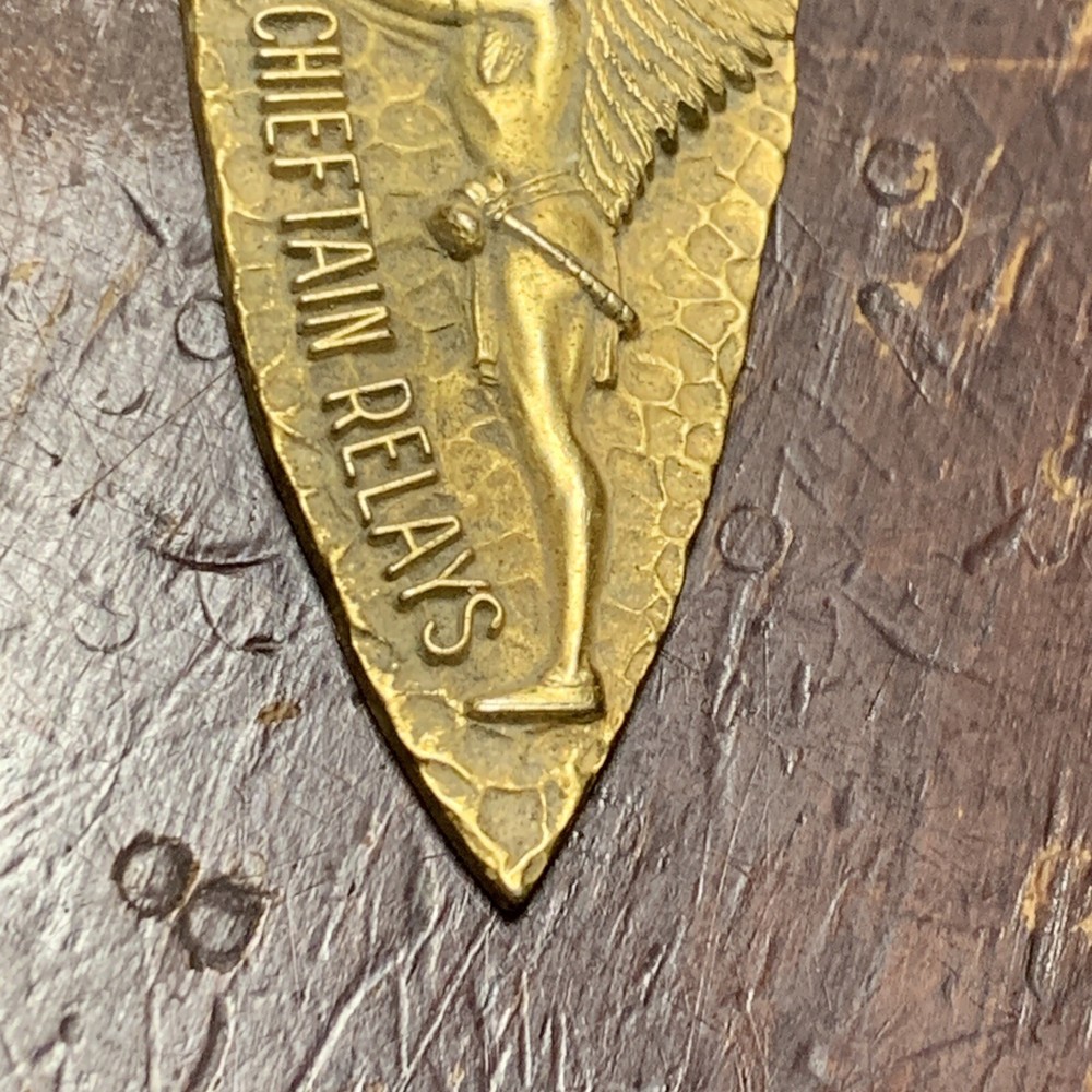 Chieftain Relays Indian Arrowhead Charm Jostens