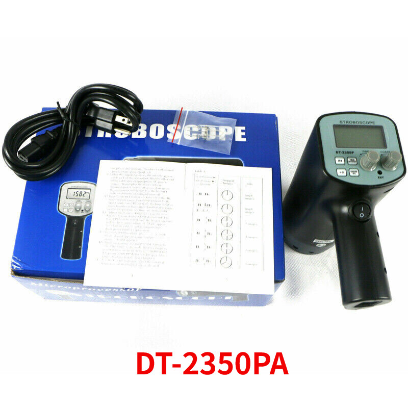 DT-2350PA Digital Display Stroboscope Flash Analyzer 50-12000FPM Flash Meter