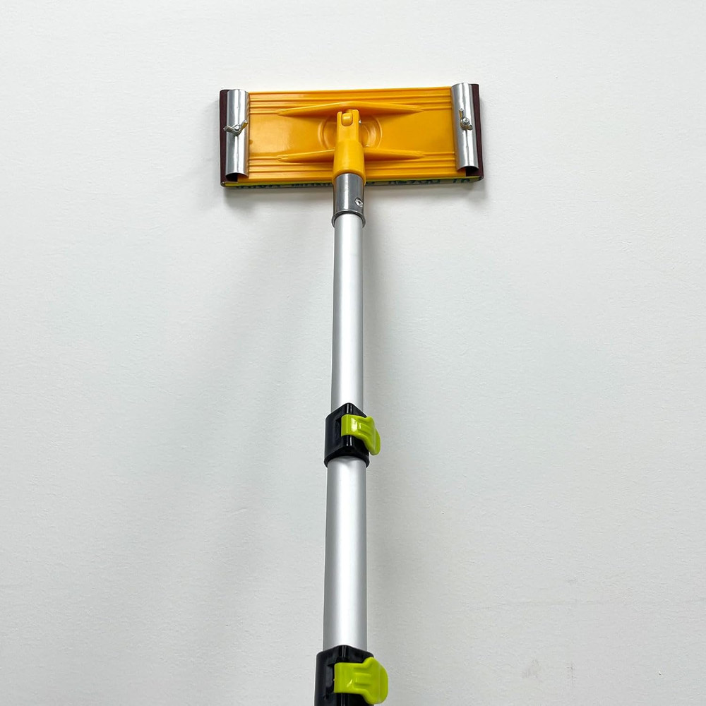 Pole Sander Replacement Head Drywall Pole Sander with No-Flip Design for Wall