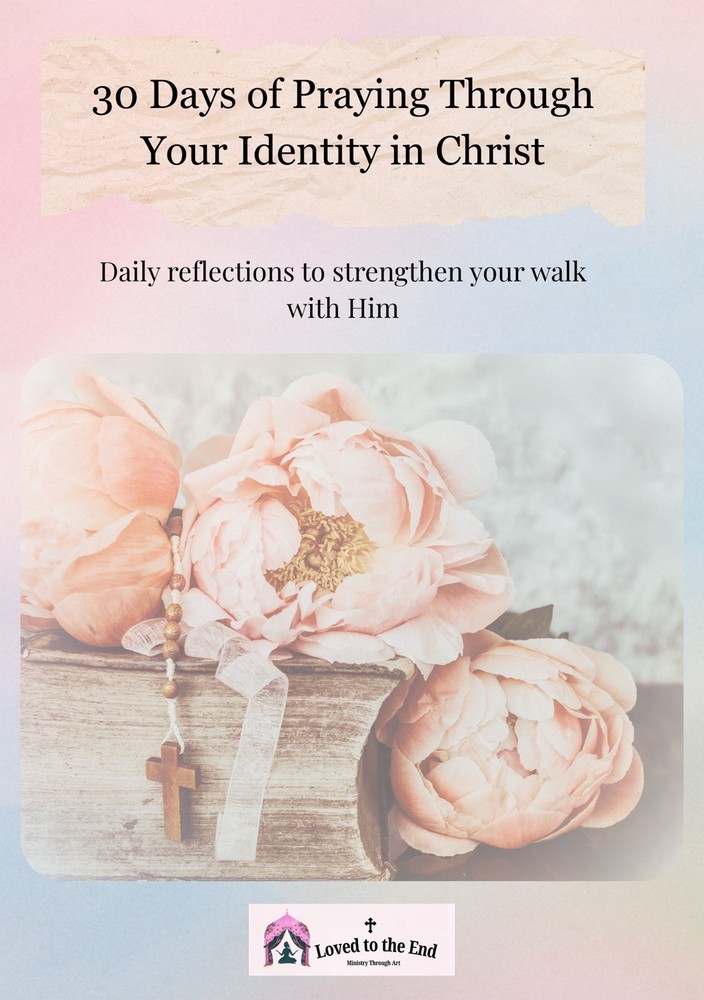 Christian Devotional Bundle | Prayer Journal Bible Study Identity in Christ PDF