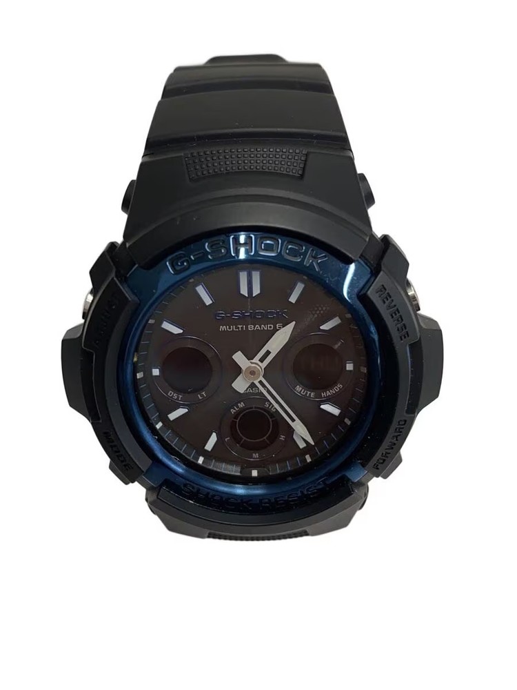 CASIO Solar Watch G SHOCK Digital Analog BLK