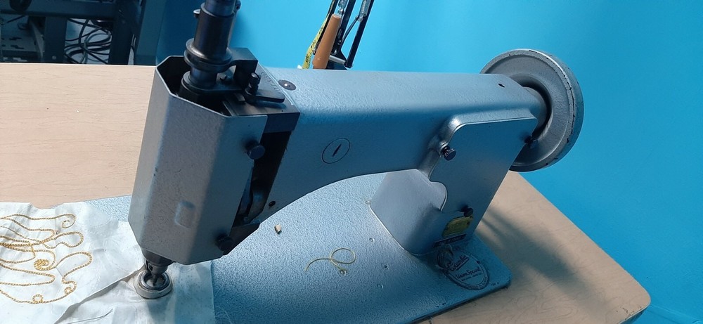 Cornely-A5 Embroidery Machine with working motor and Table.