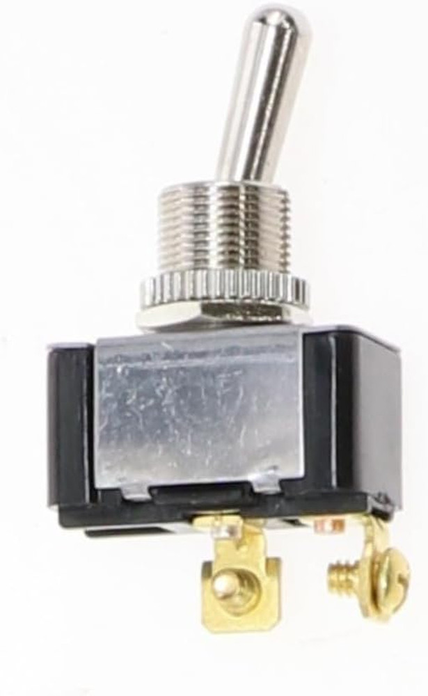 5582 Silver SPST On-Off Toggle Switch