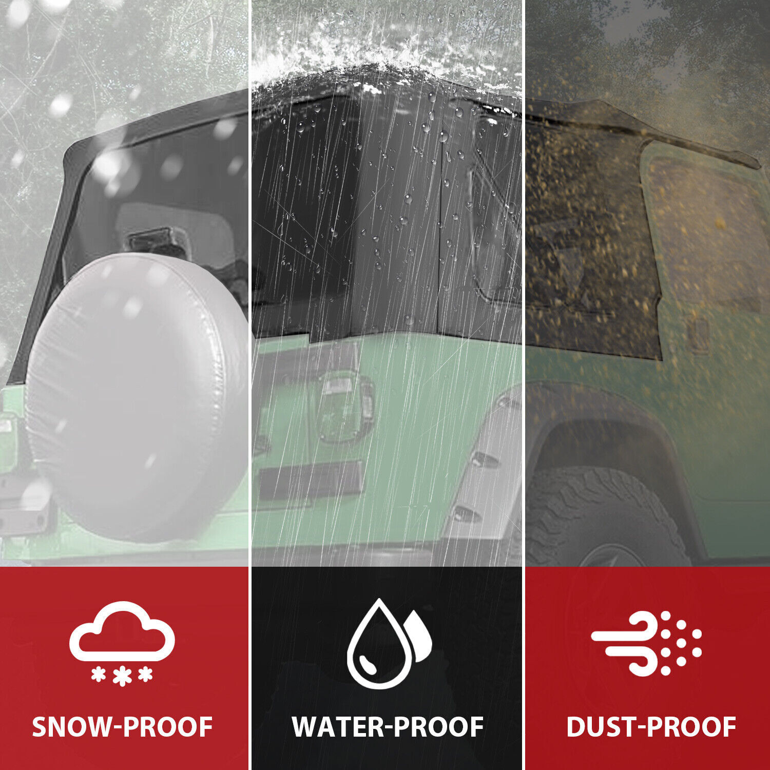 Black replacement Soft Top Tinted Windows FOR Jeep Wrangler TJ 1997-2006