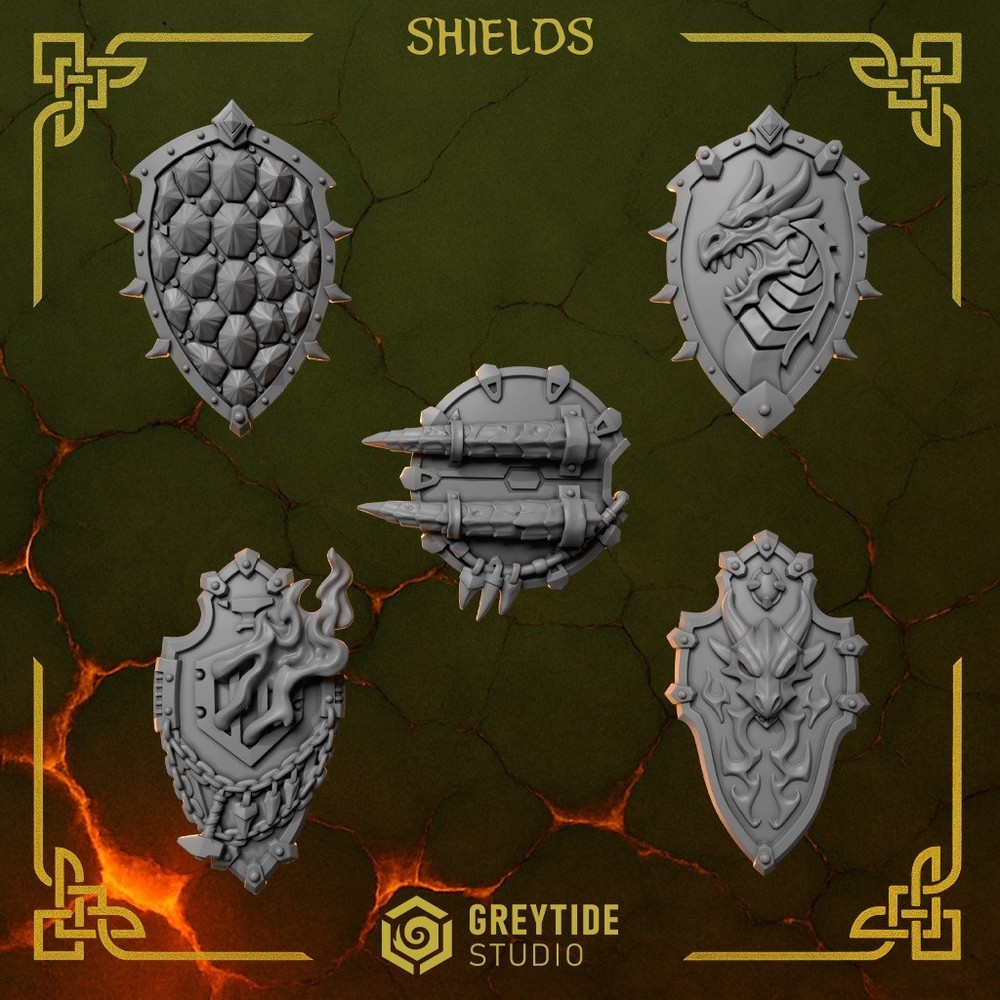 The Anvil Wardens Complete Bundle from Greytide Studio. 300+ Bits.