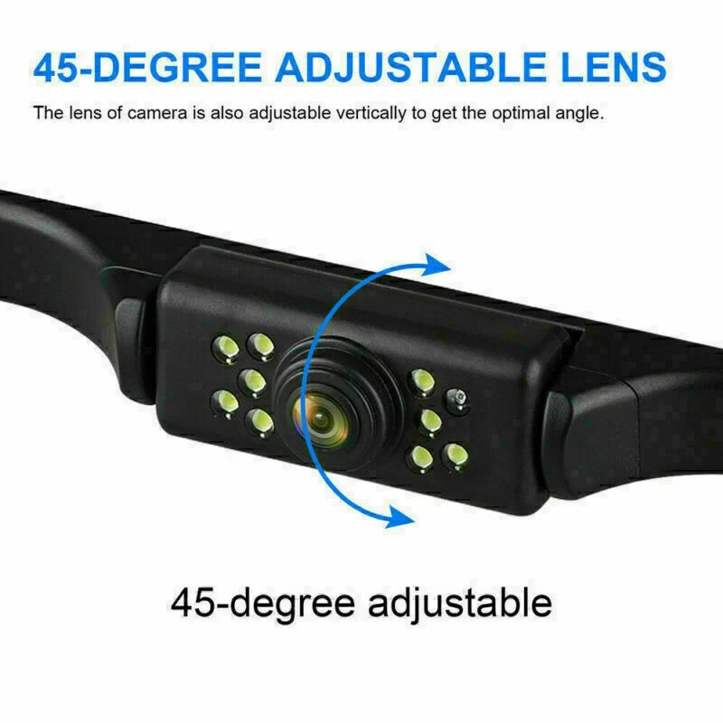 4.3" - Backup Camera Mirror Car Rear View Reverse Night Vision Parking System