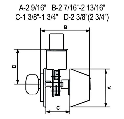 Black Entry Entrance keyed Round door knob Knobs with Single Deadbolt Lock Locks