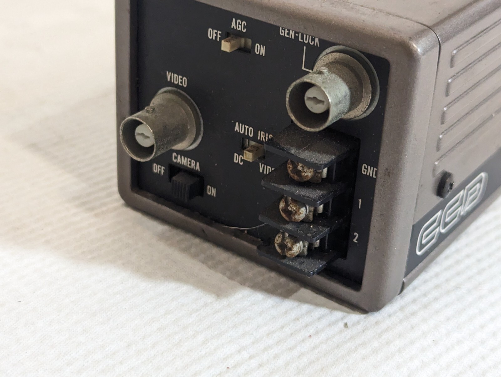 Panasonic WV-BL204 B & W CCD cctv security camera no lens ASIS Parts or Repair